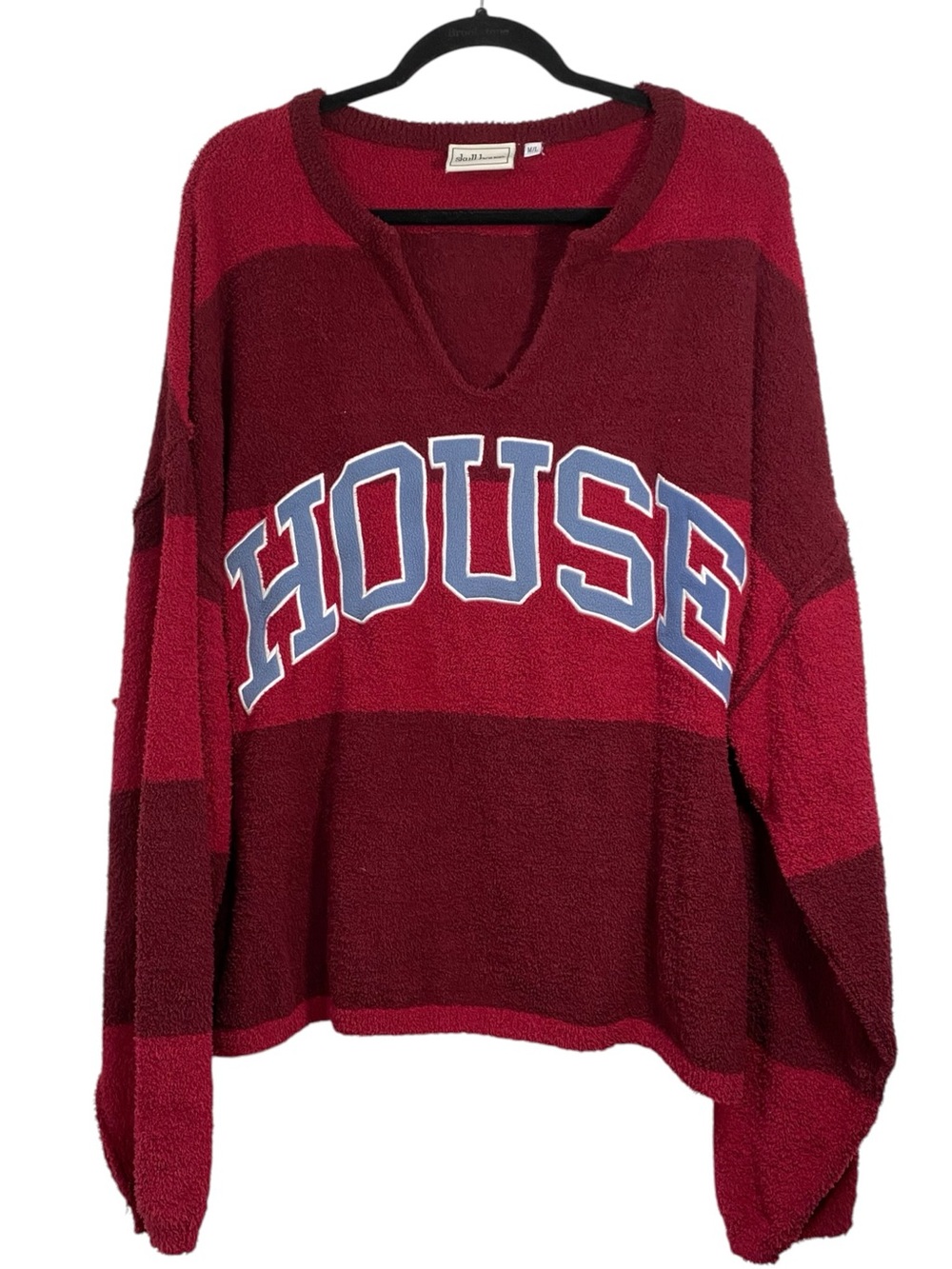 Skullhouse Oversize Teddy Pullover Sweater